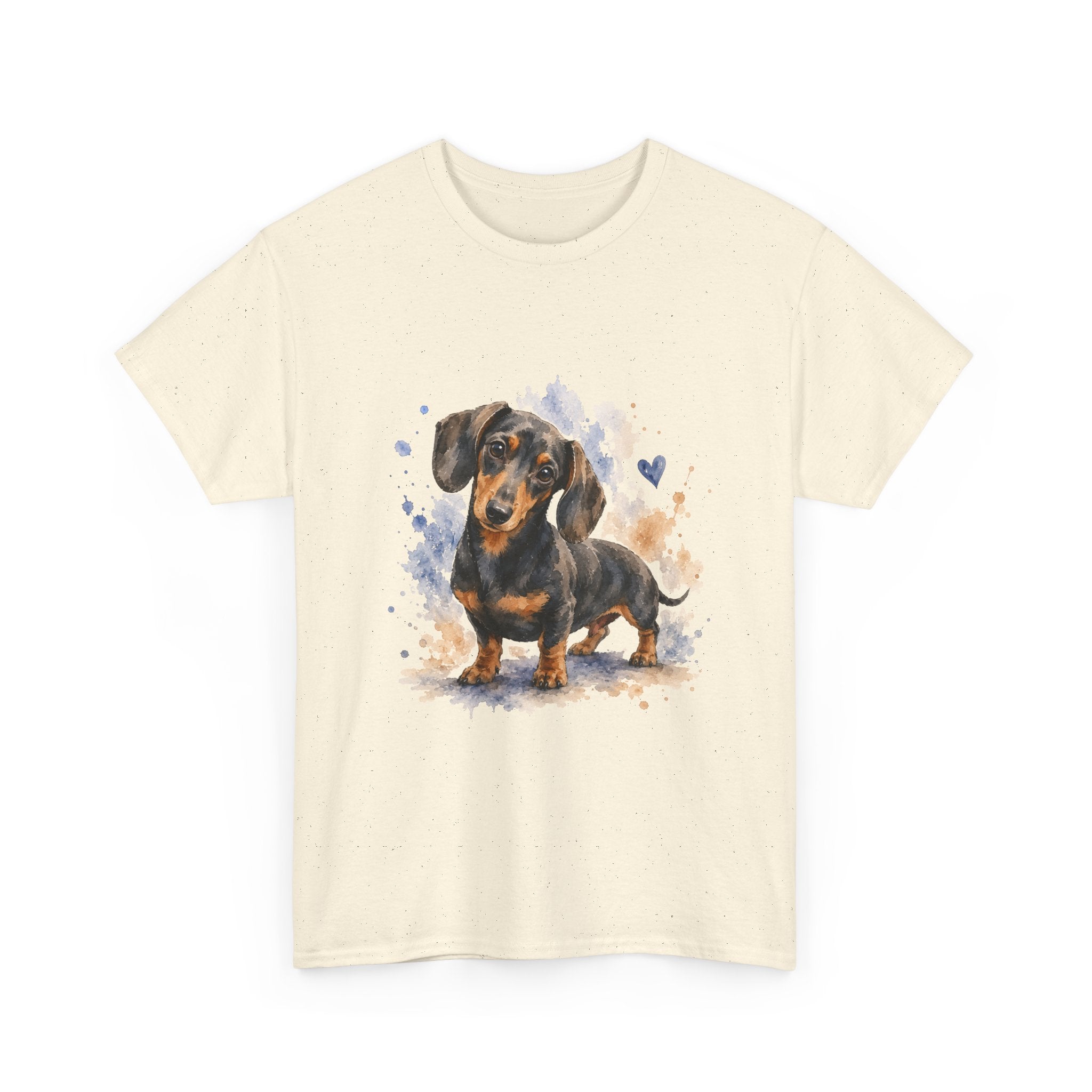 Dachshund Watercolor Tee - Cute Sausage Dog Graphic T-Shirt