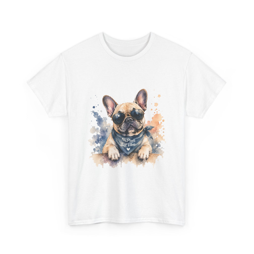 French Bulldog Watercolor T-Shirt – Cute Pup Bandana Tee
