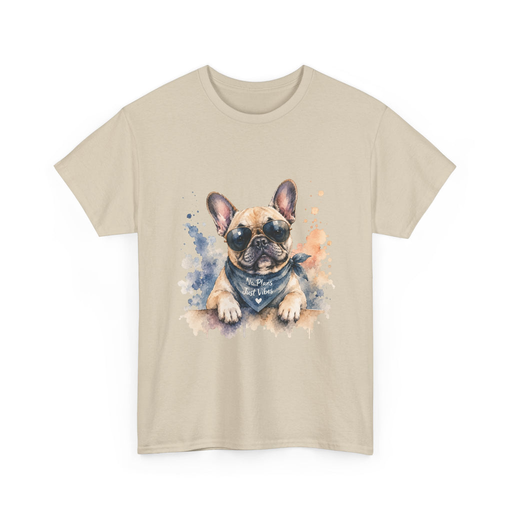 French Bulldog Watercolor T-Shirt – Cute Pup Bandana Tee