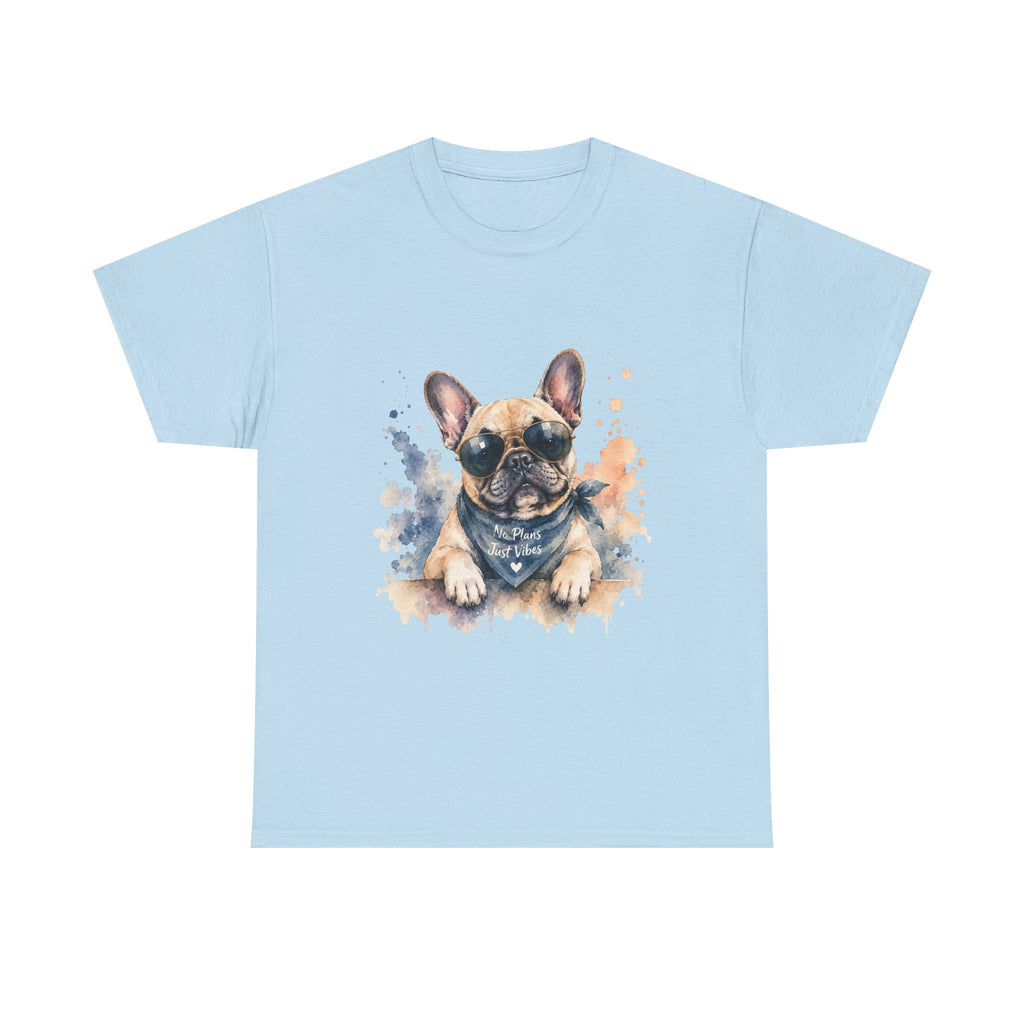French Bulldog Watercolor T-Shirt – Cute Pup Bandana Tee