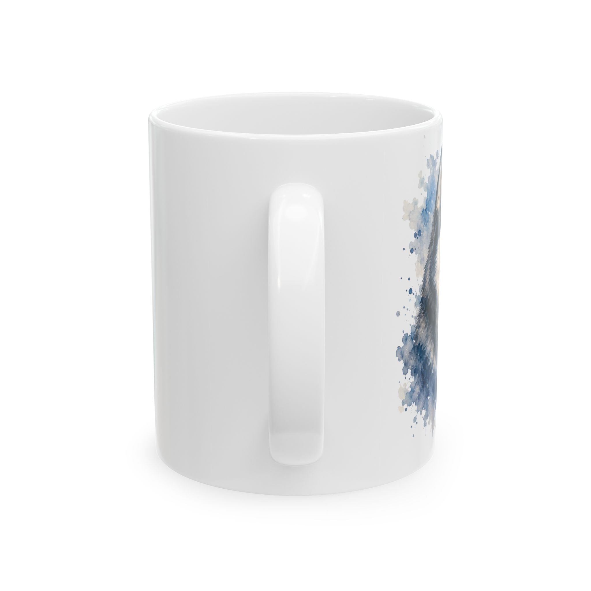 Husky Ceramic Mug — “Part Wolf · All Heart” (11oz & 15oz)