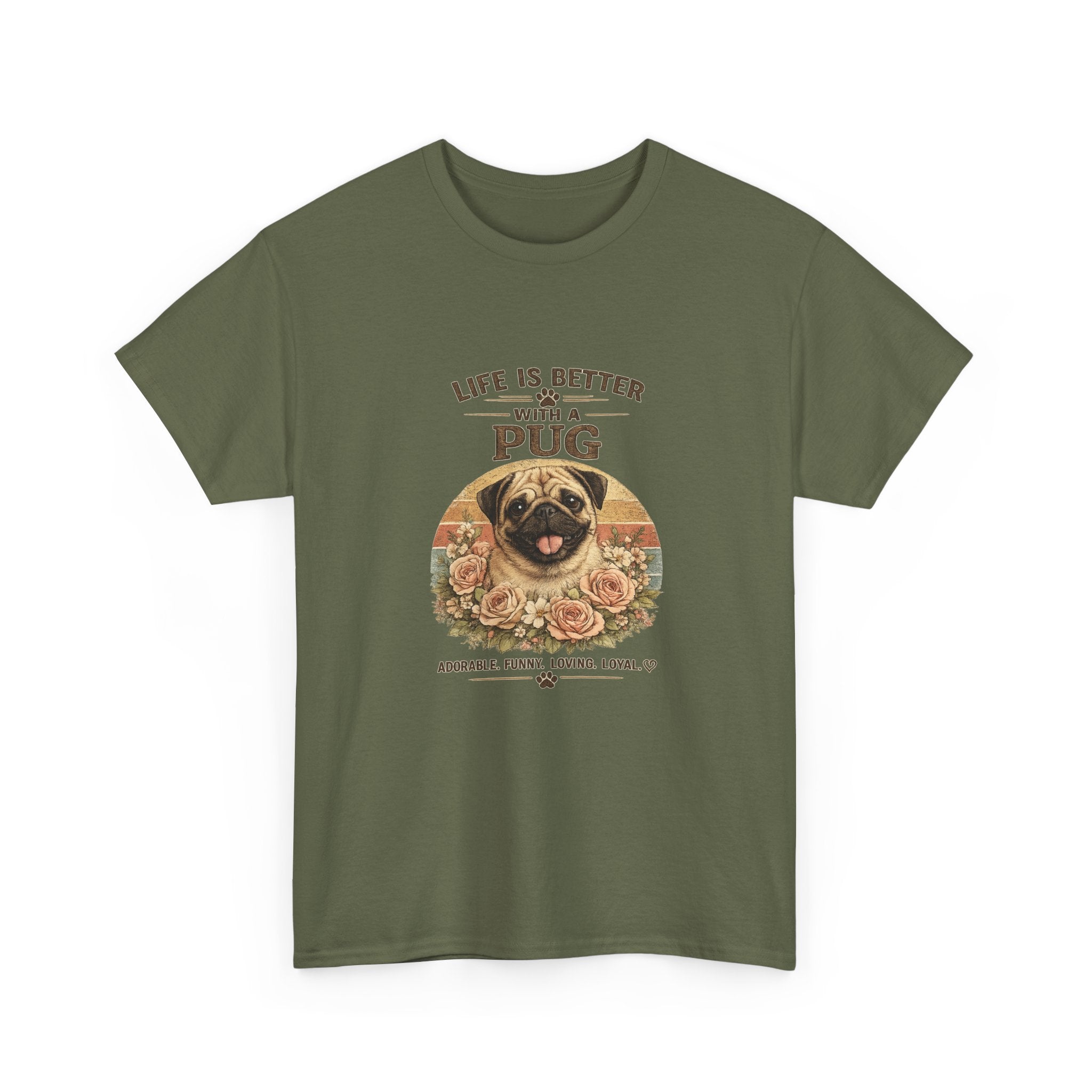 Life Is Better With a Pug T-Shirt